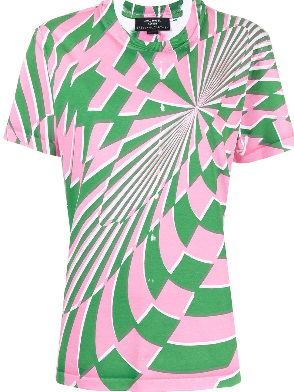 Cheap Stella x Curtis Psychedelic-print Women Ed McCartney T-shirt 0821
